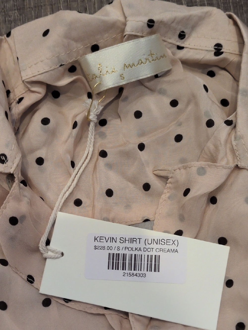Natalie Martin Kevin Shirt Size Small - Picture 3 of 3